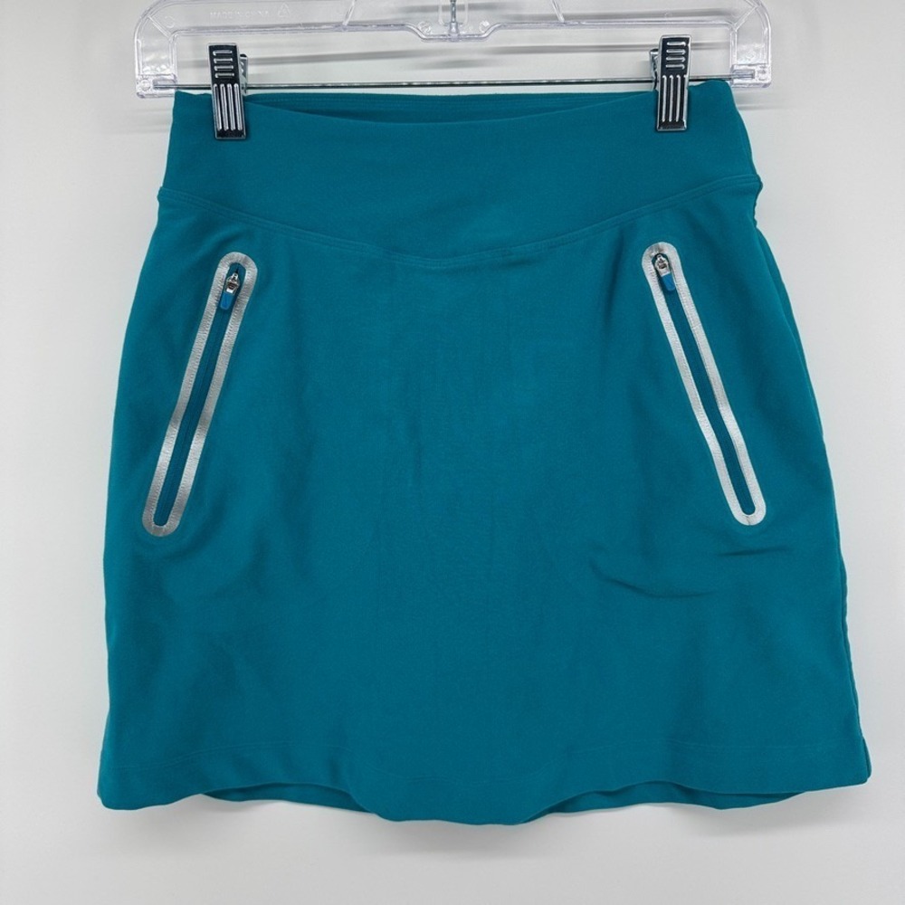 NIKE Golf  Dri-Fit Tour  Performance Women Skort with zippered pockets Blue XS